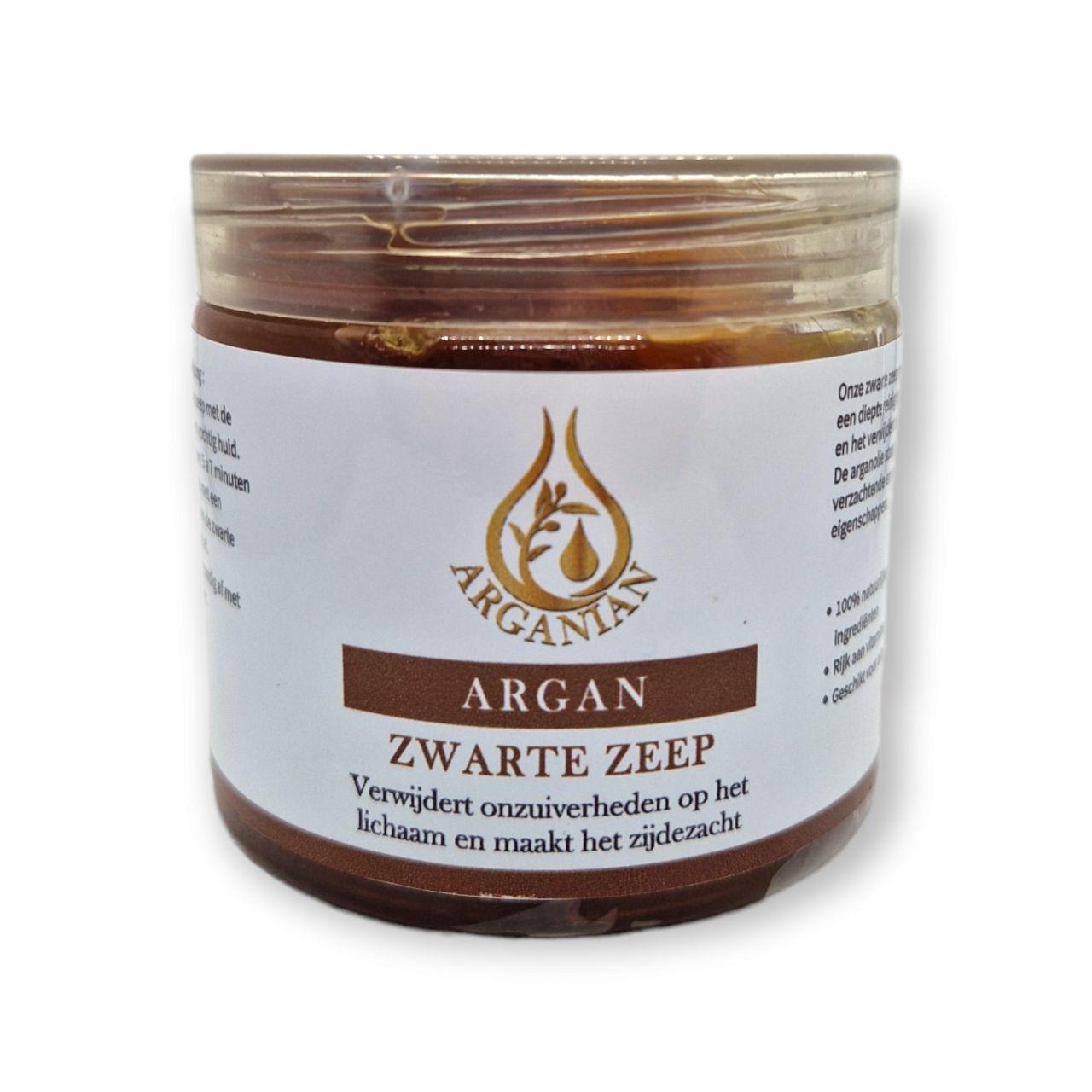 Zwarte Zeep met Argan