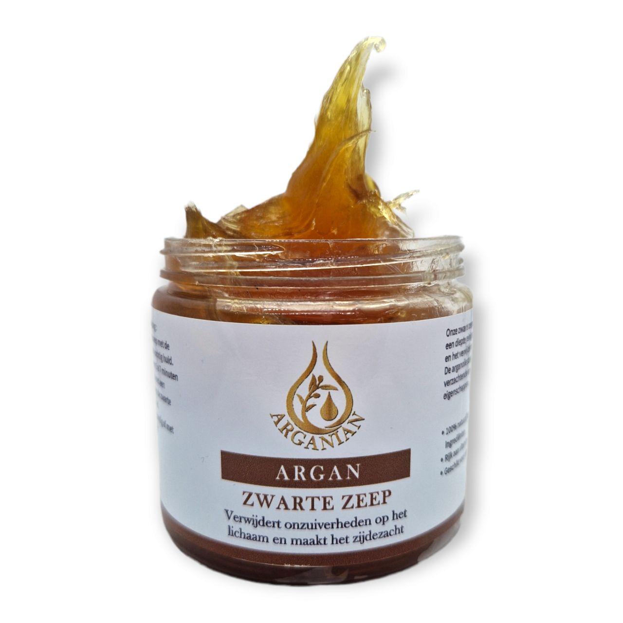 Zwarte Zeep met Argan - Afbeelding 3