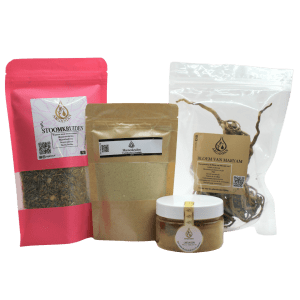 Kinderwens Pakket van arganian met stoomkruiden, mannenkruiden, lmsagen en bloem van maryam