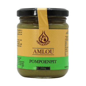 Amlou Pompoenpit, rijk aan zink en ijzer, pompoenpitten met arganolie en pure honing. Heerlijke delicatesse!